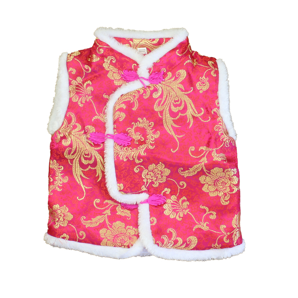 Unknown Brand Girls Pink | White Vest size: 18-24 Months - Picture 2 of 2